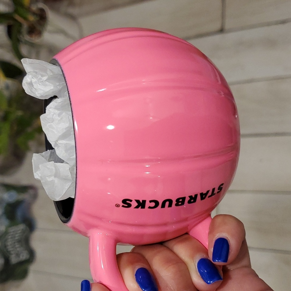 Starbucks pink pumpkin mug